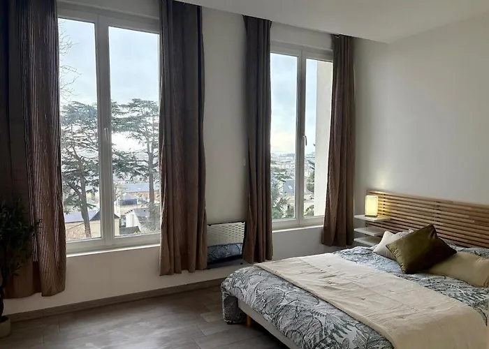 Apartment Dalikyda - Le Panorama - Jardin Et Parking Prive Sur La Et Apercu Le Havre