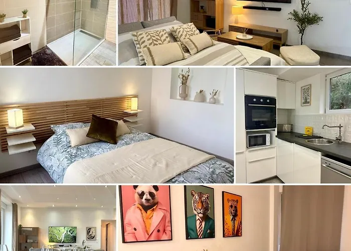 Dalikyda - Le Panorama - Jardin Et Parking Prive Sur La Et Apercu *