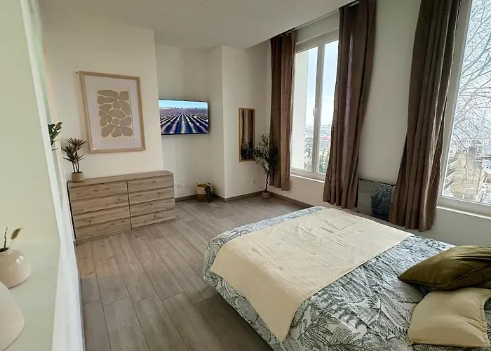 Dalikyda - Le Panorama - Jardin Et Parking Prive Sur La Et Apercu Apartment Le Havre